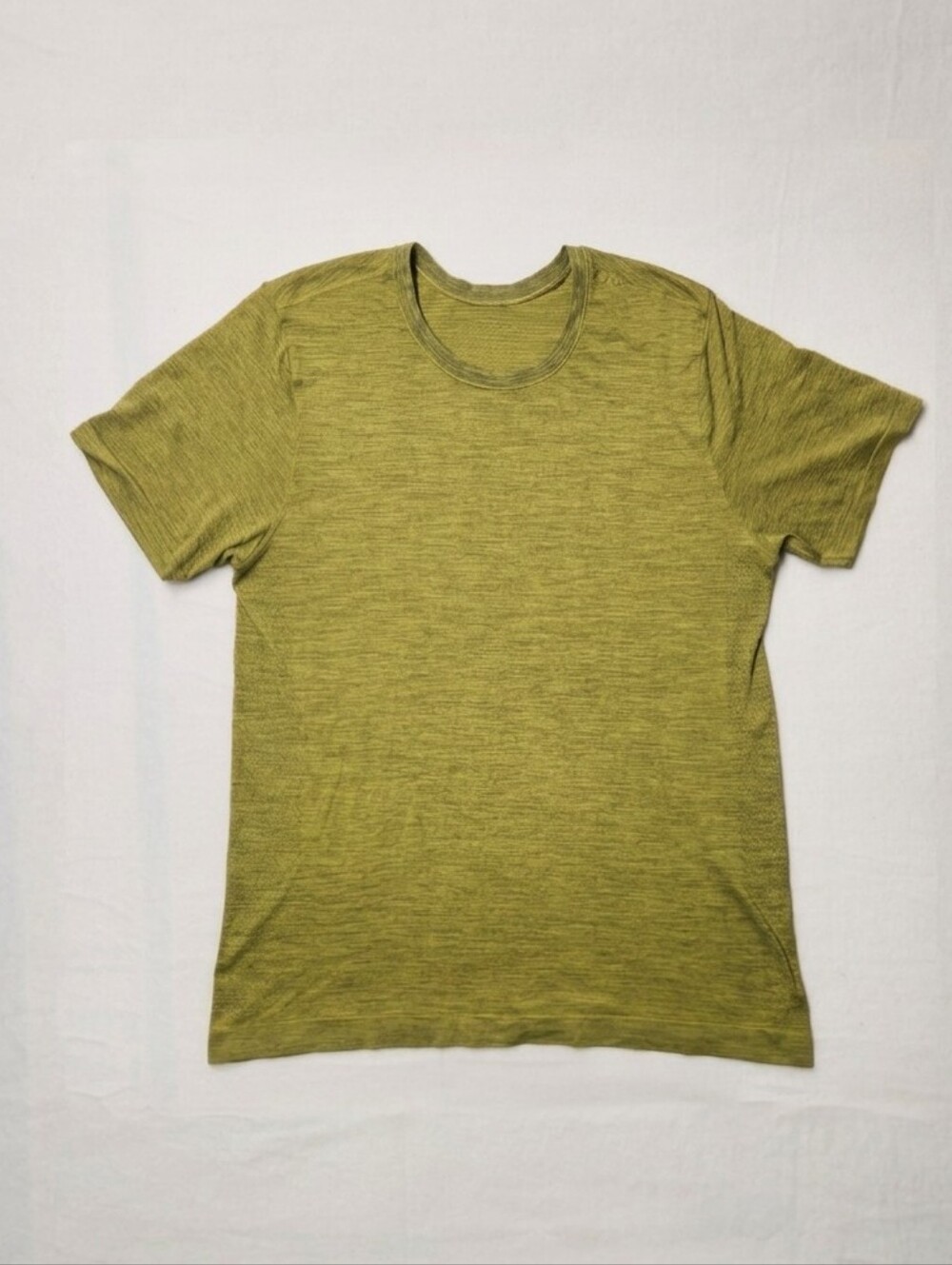 Lululemon Breathable Mesh Gym Essential T-shirt Olive Mossy Green - Men's Sz L